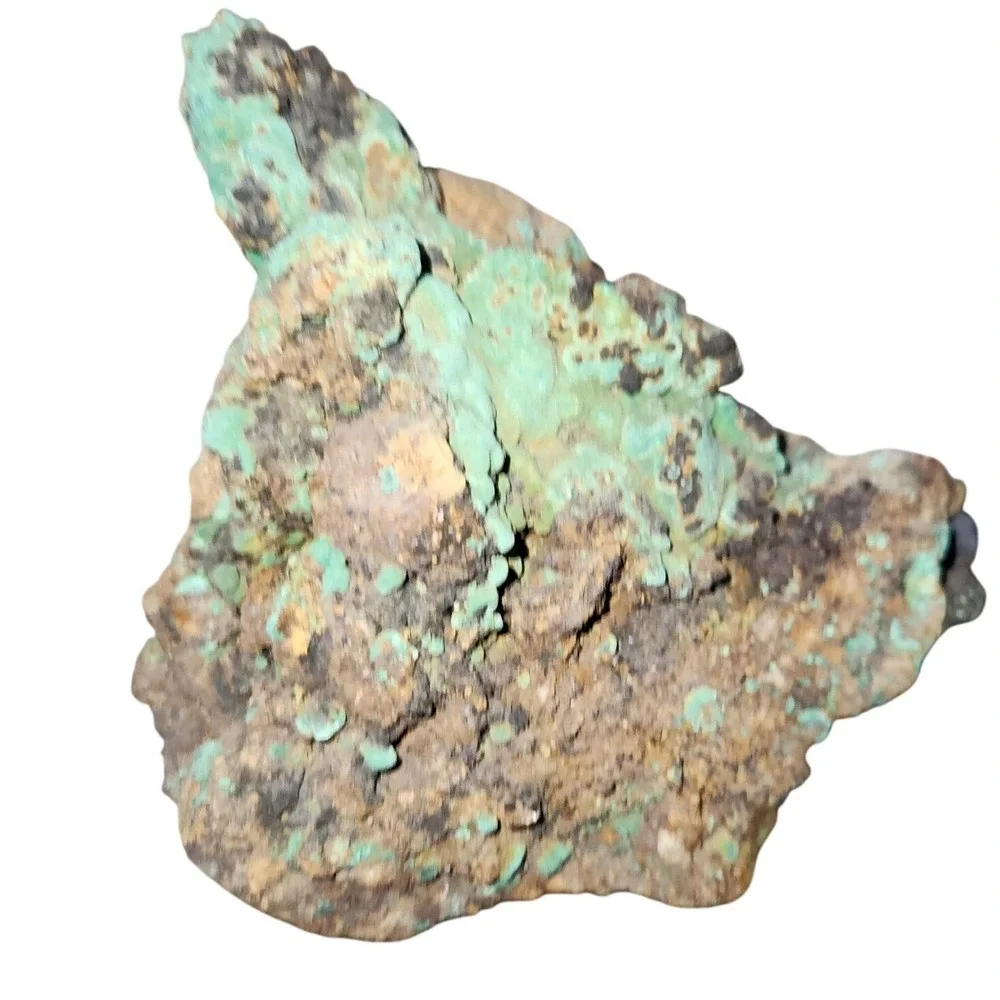 Raw Malachite Azurite Mineral Specimen Natural Green Blue Crystal Cluster 4.5
